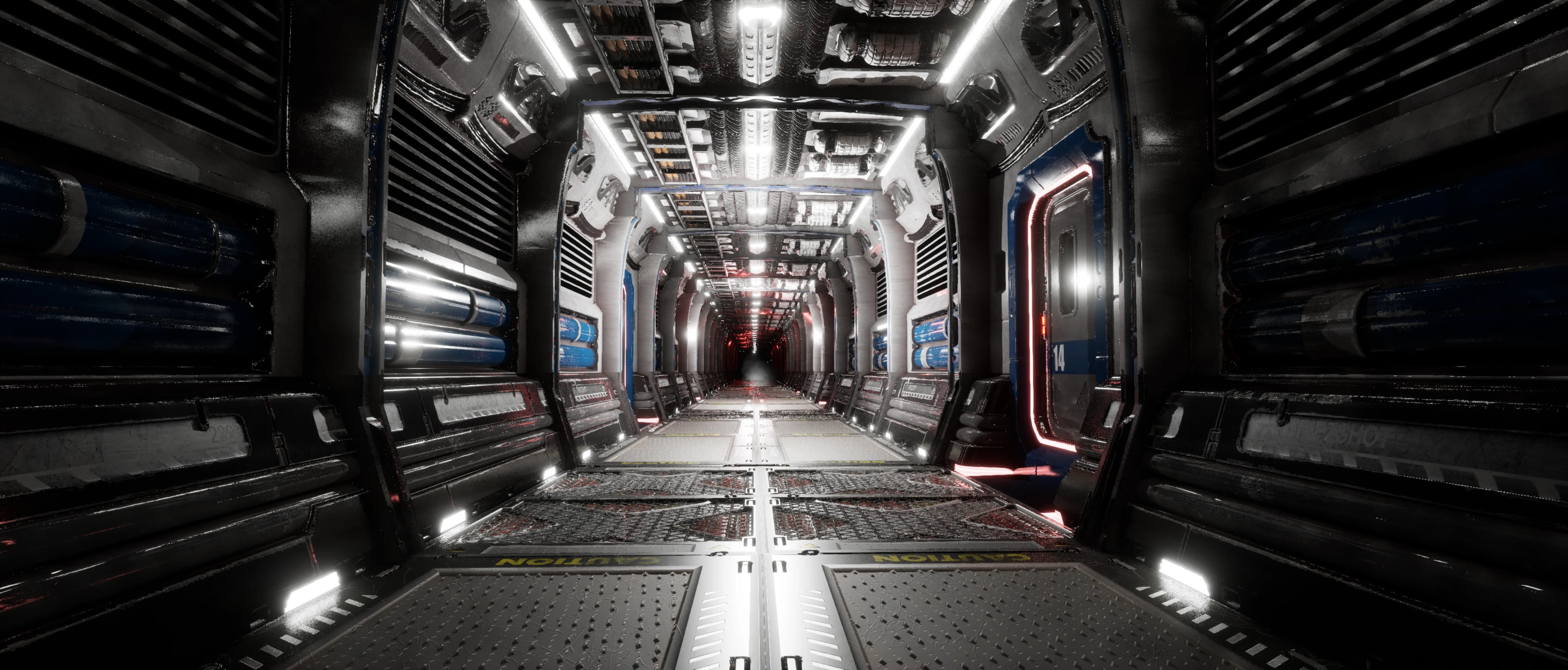 SciFi Hallway